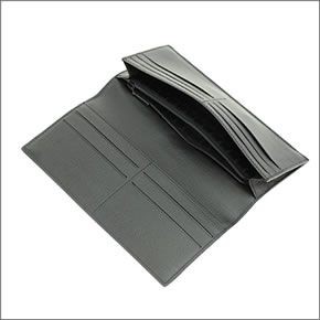 ダンヒル D-EIGHT ディーエイトライン メンズ ファスナー小銭入れ付 二つ折り長財布 ブラック L2LH10A