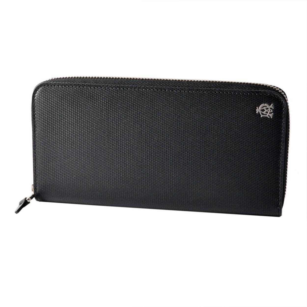 ダンヒル DUNHILL L2AE18A ラウンドファスナー長財布 ENGINE TURN（エンジンターン）