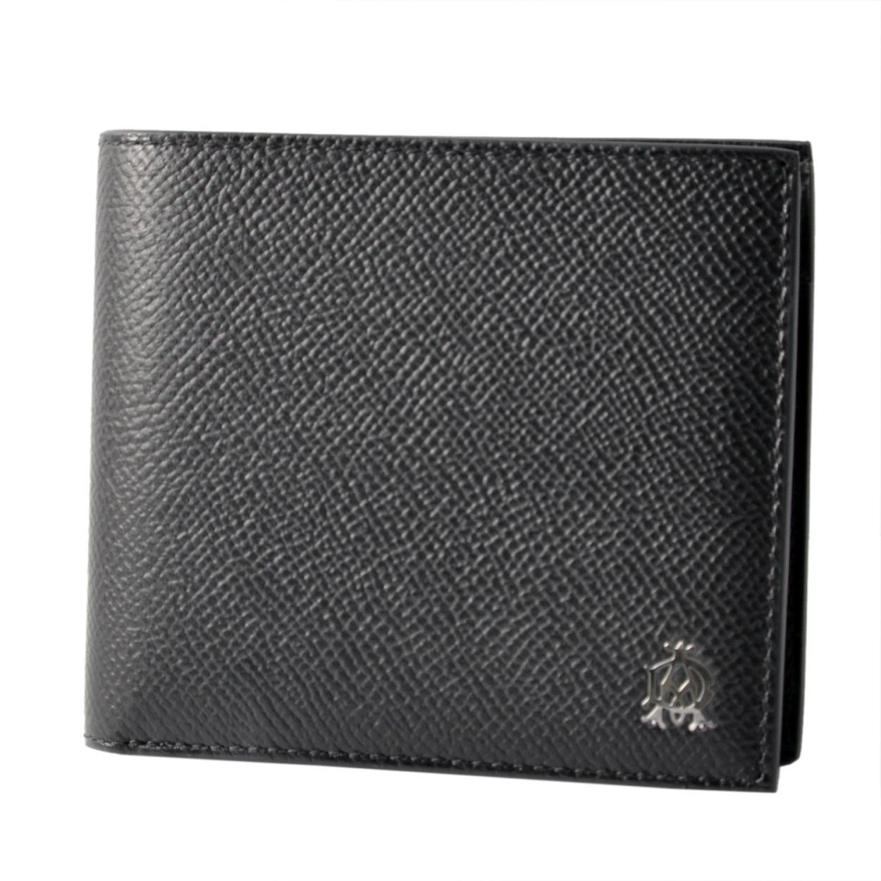 ダンヒル DUNHILL L2X232A 小銭入れ付 二つ折り財布 BOURDON（ボードン）