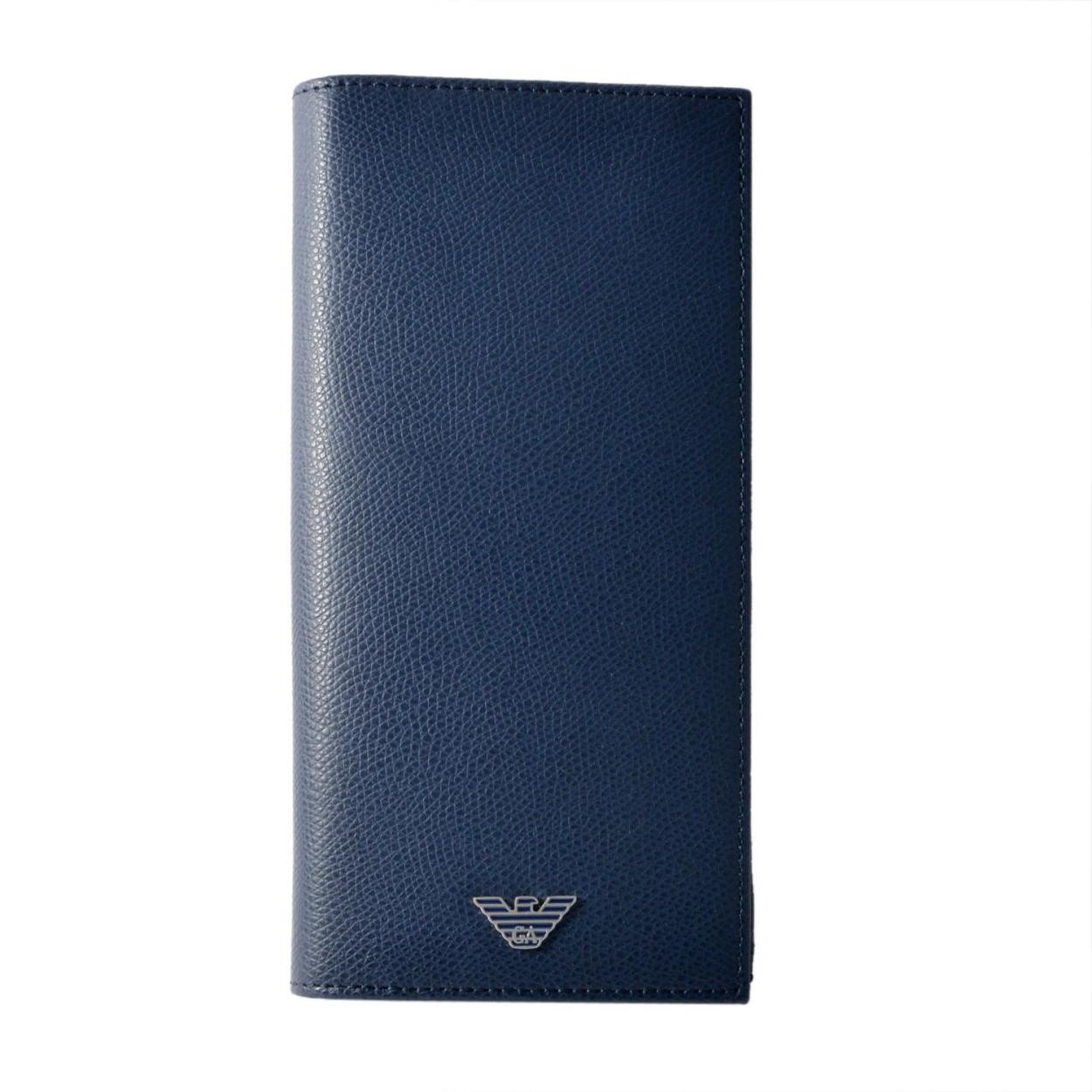 エンポリオアルマーニ EMPORIO ARMANI YEM474 YAQ2E 81960 イーグルロゴ メンズ 小銭入れ付 二つ折り財布