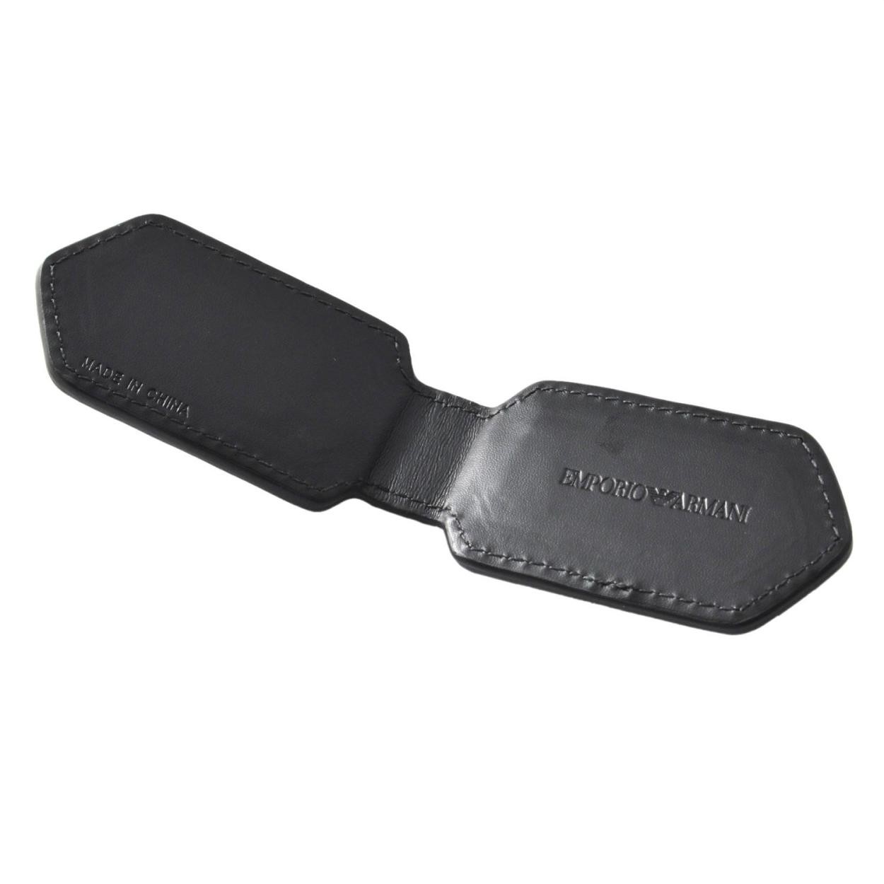 エンポリオアルマーニ EMPORIO ARMANI Y4R153 YC043 80001 イーグル型押し メンズ マネークリップ 札ばさみ