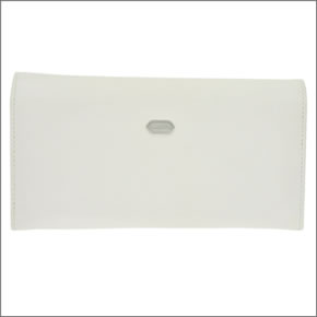 フォリフォリ  がま口小銭入れ付 長財布 ホワイト WA0P051WW WHT