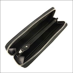 フォリフォリ ≪取り寄せ商品≫ ラウンドファスナー長財布 ブラック WA2P010SK/BLK