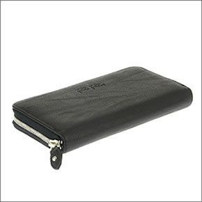 フォリフォリ ≪取り寄せ商品≫ ラウンドファスナー長財布 ブラック WA2P010SK/BLK