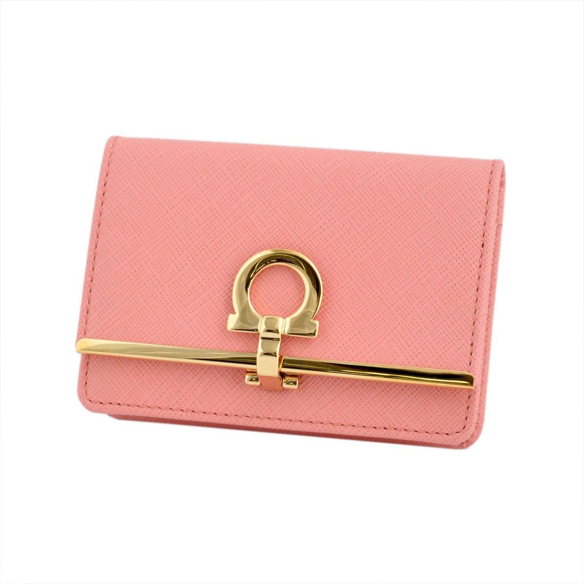 サルバトーレフェラガモ Salvatore Ferragamo 22C110 0642950 ballerine GANCINI ガンチーニ キーリング付カードケース