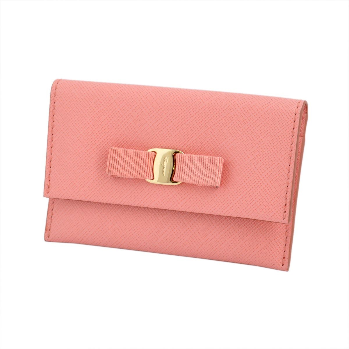 サルバトーレフェラガモ Salvatore Ferragamo 22C233 0643620 ballerine VARA ヴァラ・リボン カードケース 名刺入れ