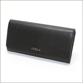 フルラ BABYLON バビロン 二つ折り長財布 サフィアーノレザー ≪2015SS≫ 755163 PN05 SAFFIANO ONYX