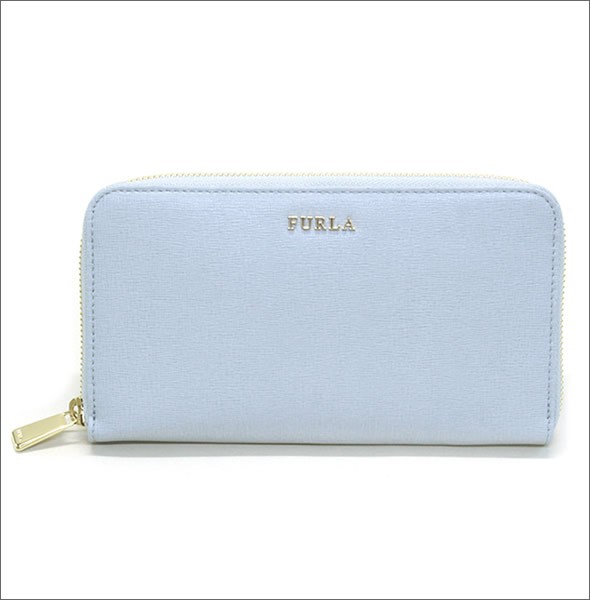 フルラ BABYLON バビロン 777361 PN08 B30 NUVOLA  ラウンドファスナー長財布 サフィアーノレザー ≪2015AW≫