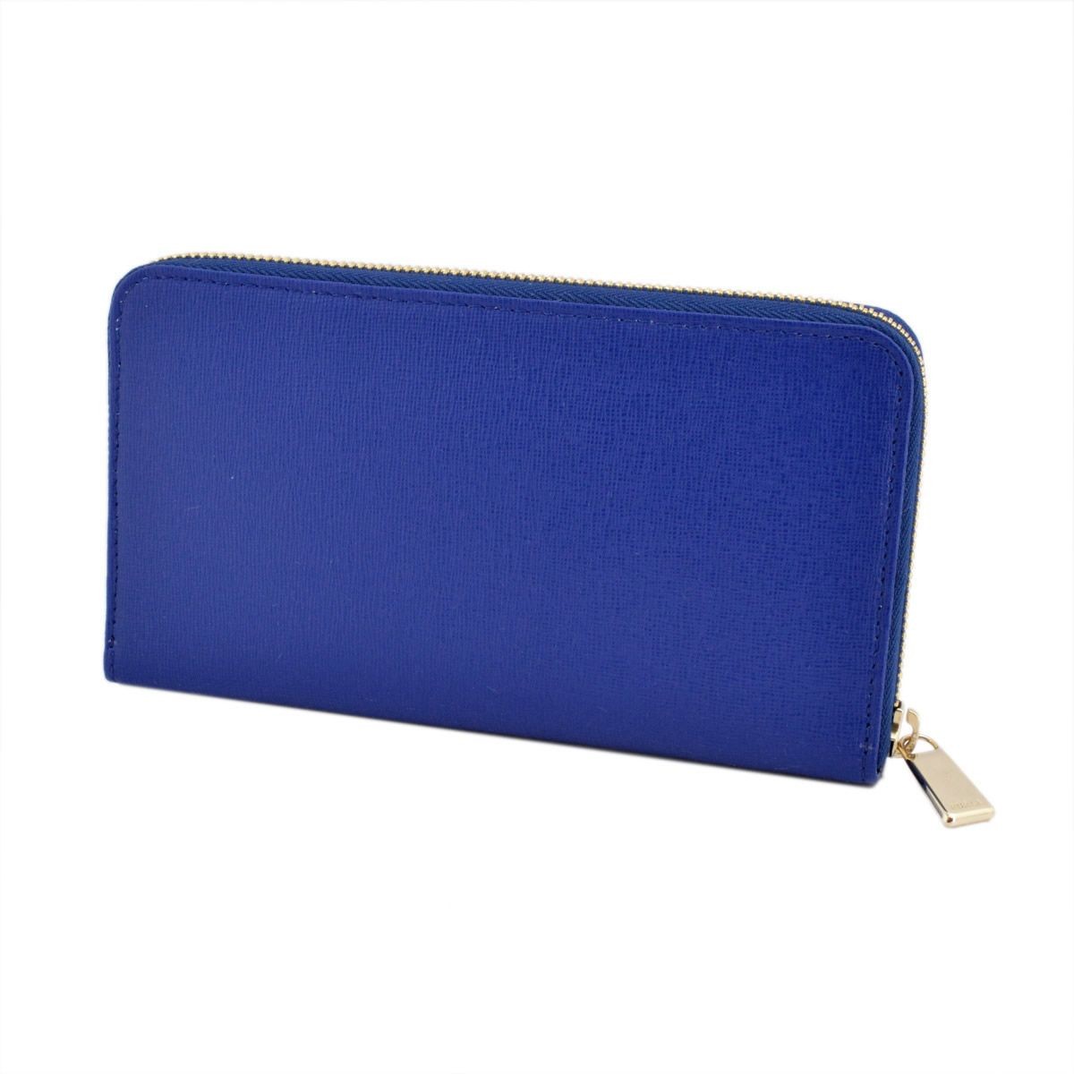 フルラ FURLA 826451 PN08 B30 BLU LAGUNA バビロン ラウンドファスナー 長財布 BABYLON XL
