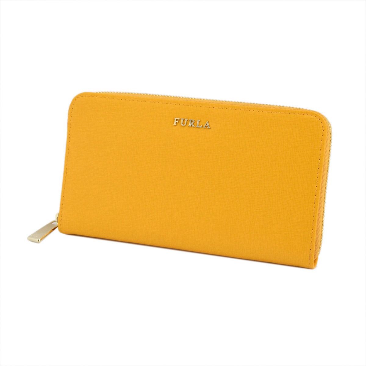 フルラ FURLA 826453 PN08 B30 GIALLO バビロン ラウンドファスナー 長財布 BABYLON XL