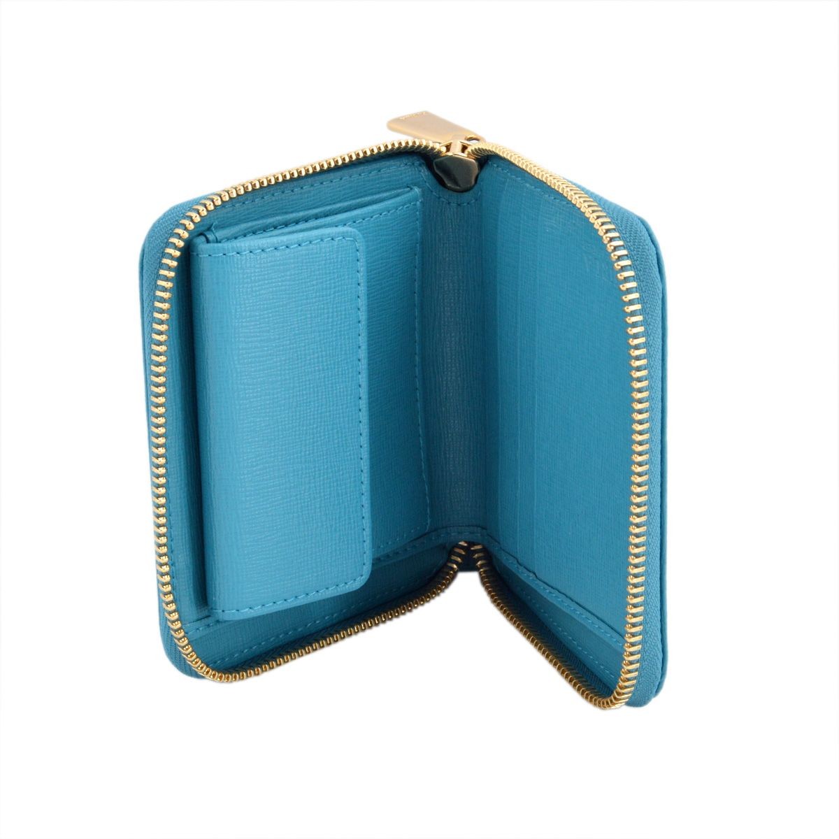 フルラ FURLA 816941 PN51 B30 TURCHESE ラウンドファスナー ミニ財布 BABYLON S