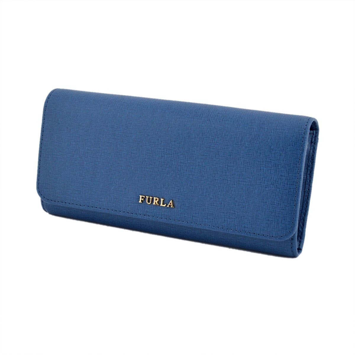 フルラ FURLA 816955 PN84 B30 BLU COBALTO 二つ折り長財布 BABYLON XL
