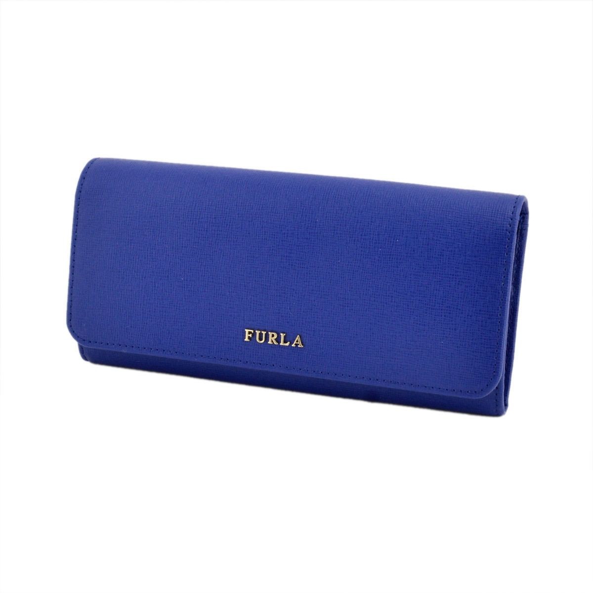 フルラ FURLA 816956 PN84 B30 BLU LAGUNA 二つ折り長財布 BABYLON XL