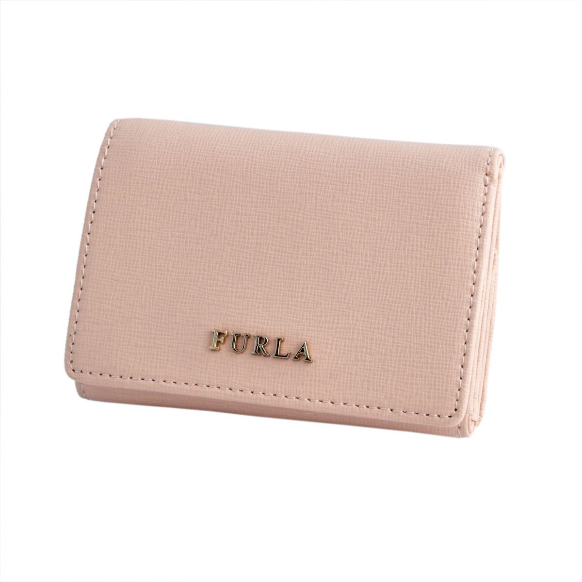 フルラ FURLA 771868 PN75 B30 MAGNOLIA バビロン パスケース付 三つ折り ミニ財布 BABYLON S TRIFOLD