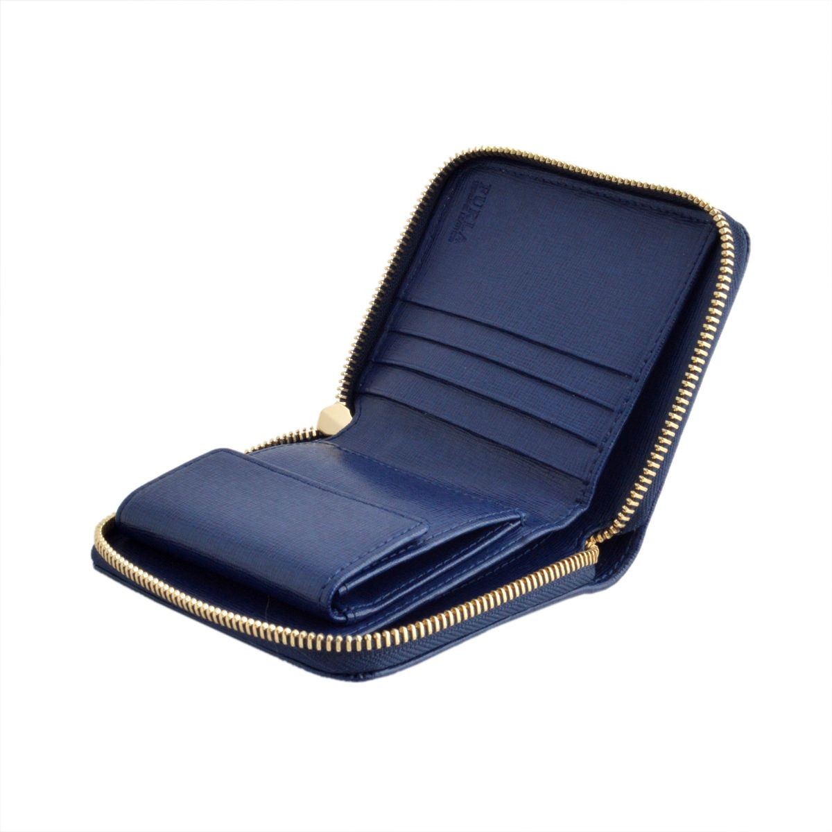 フルラ FURLA 762441 PN51 B30 NAVY バビロン ラウンドファスナー ミニ財布 BABYLON S ZIP AROUND
