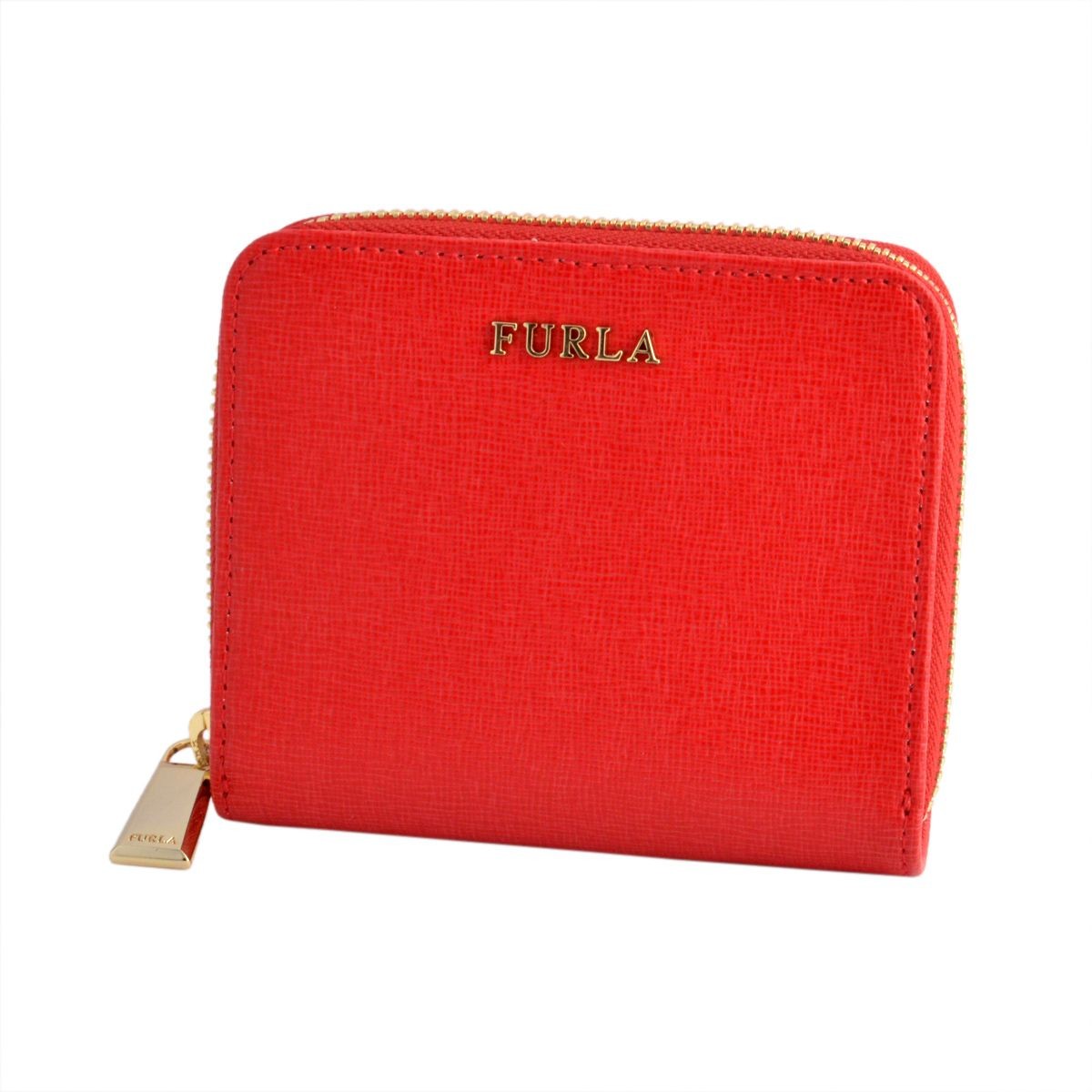 フルラ FURLA 828045 PN51 B30 ROSSO バビロン ラウンドファスナー ミニ財布 BABYLON S ZIP AROUND