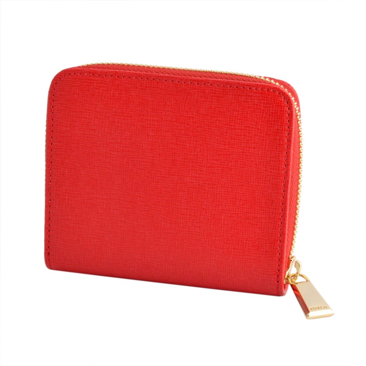 フルラ FURLA 828045 PN51 B30 ROSSO バビロン ラウンドファスナー ミニ財布 BABYLON S ZIP AROUND