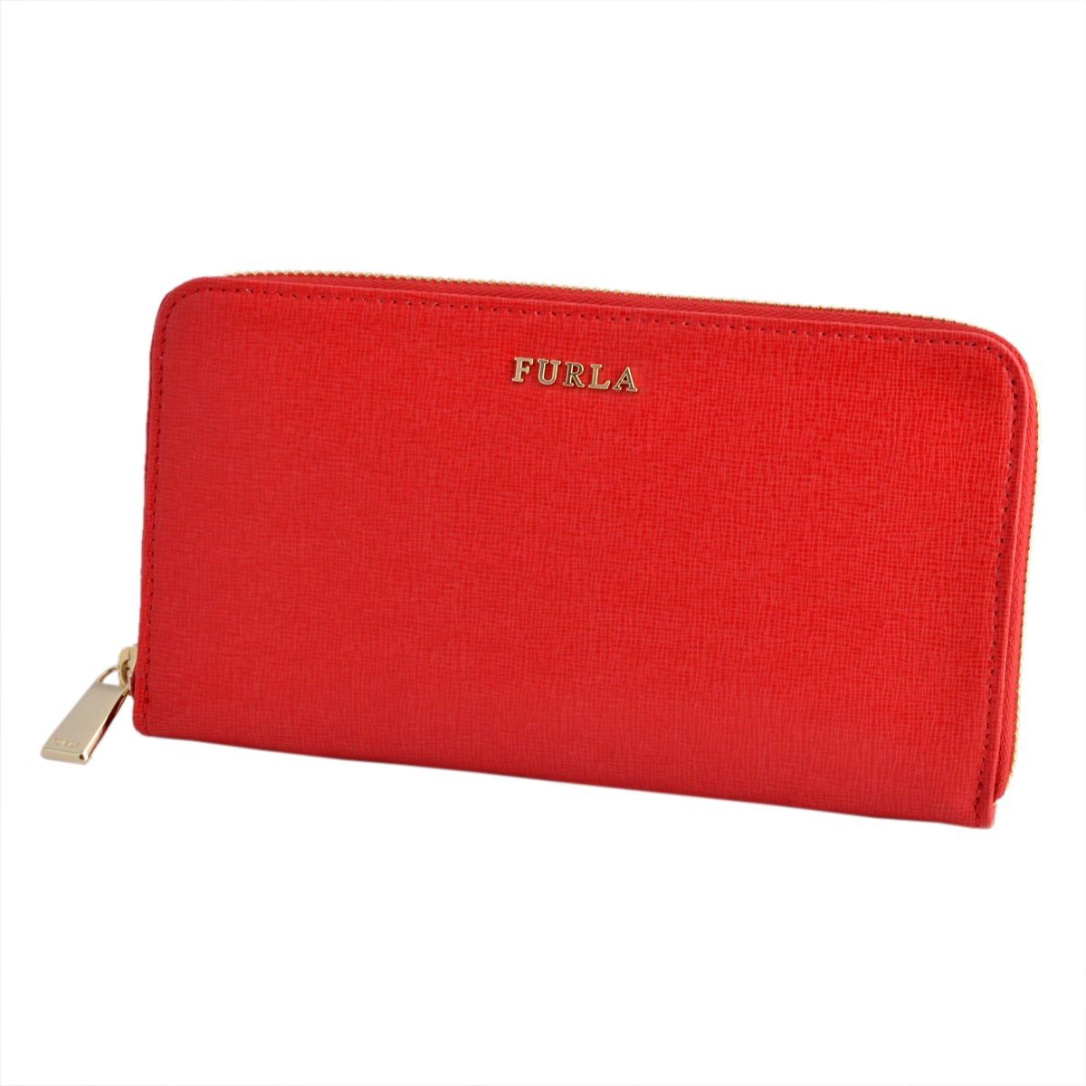 フルラ FURLA 827998 PN08 B30 ROSSO バビロン ラウンドファスナー 長財布 BABYLON XL ZIP AROUND