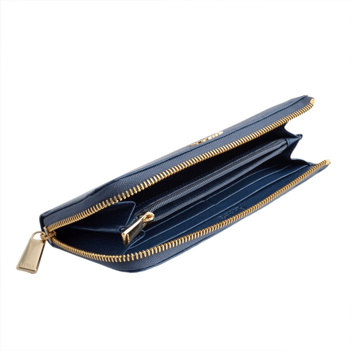 フルラ FURLA 827989 PN07 B30 BLU COBALTO バビロン L字ファスナー 長財布 BABYLON XL ZIP AROUND L