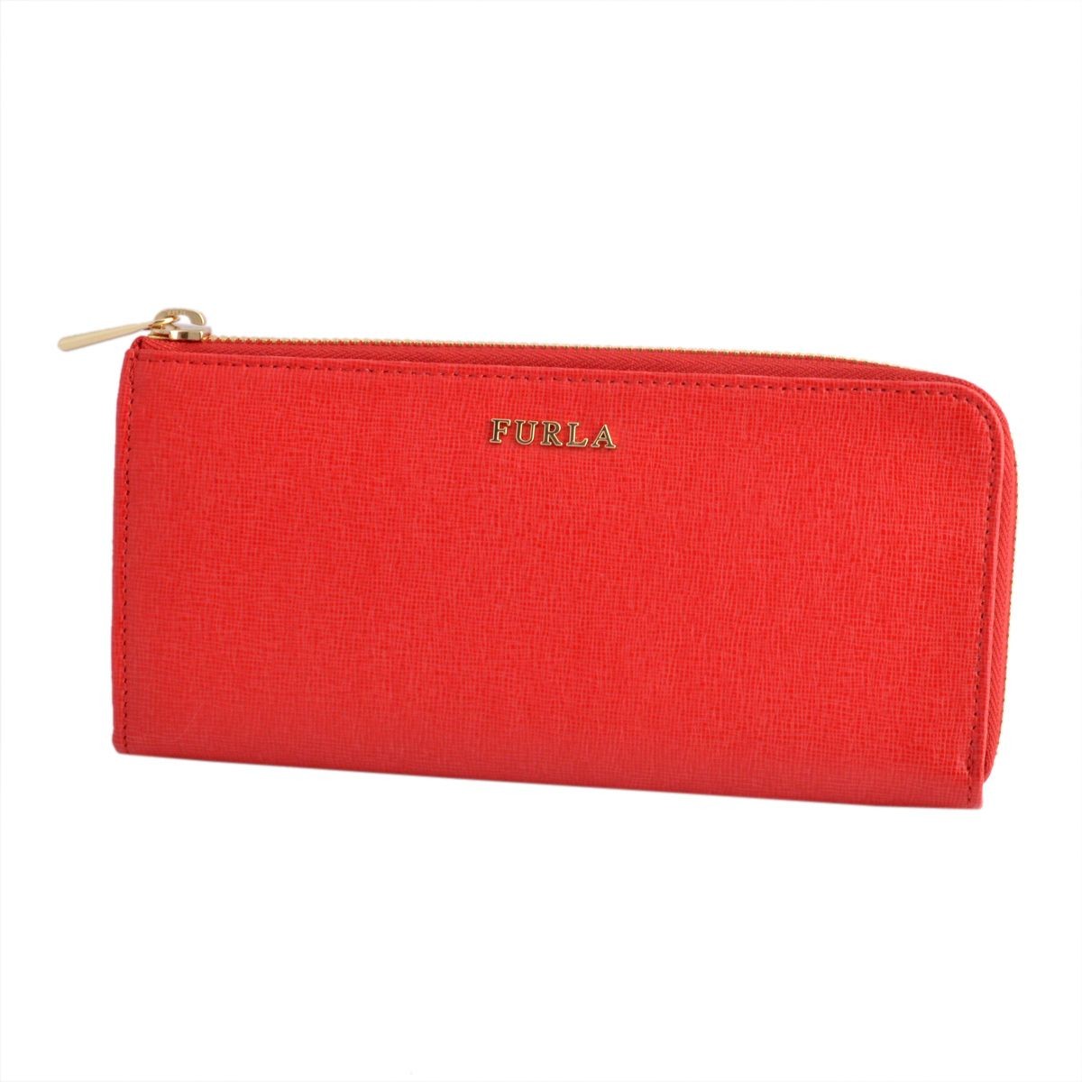 フルラ FURLA 827993 PN07 B30 ROSSO バビロン L字ファスナー 長財布 BABYLON XL ZIP AROUND L
