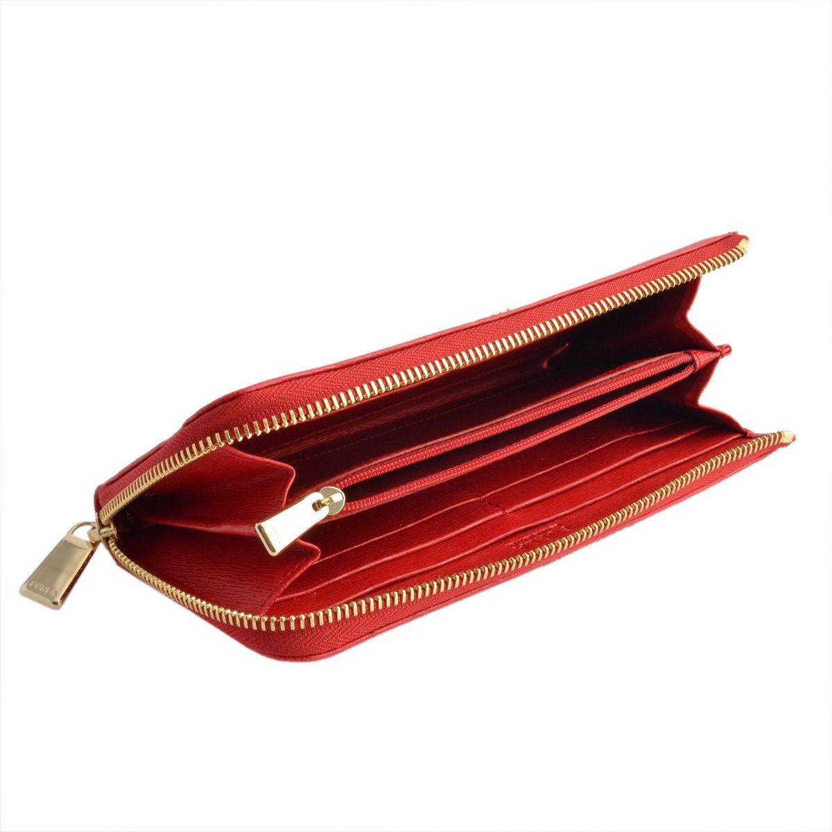 フルラ FURLA 827993 PN07 B30 ROSSO バビロン L字ファスナー 長財布 BABYLON XL ZIP AROUND L