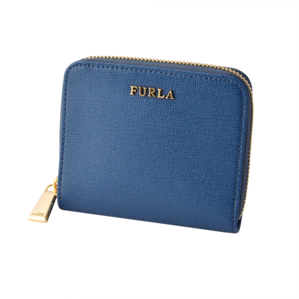 フルラ FURLA 828041 PN51 B30 BLU COBALTO バビロン ラウンドファスナー ミニ財布 BABYLON S ZIP AROUND