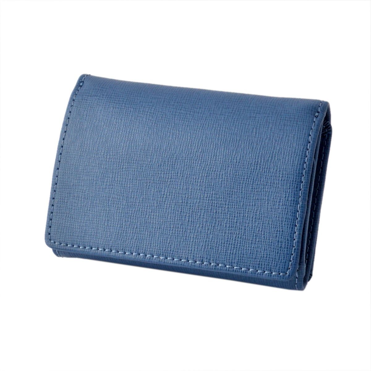 フルラ FURLA 828048 PN75 B30 BLU COBALTO バビロン パスケース付 三つ折り ミニ財布 BABYLON S TRIFOLD