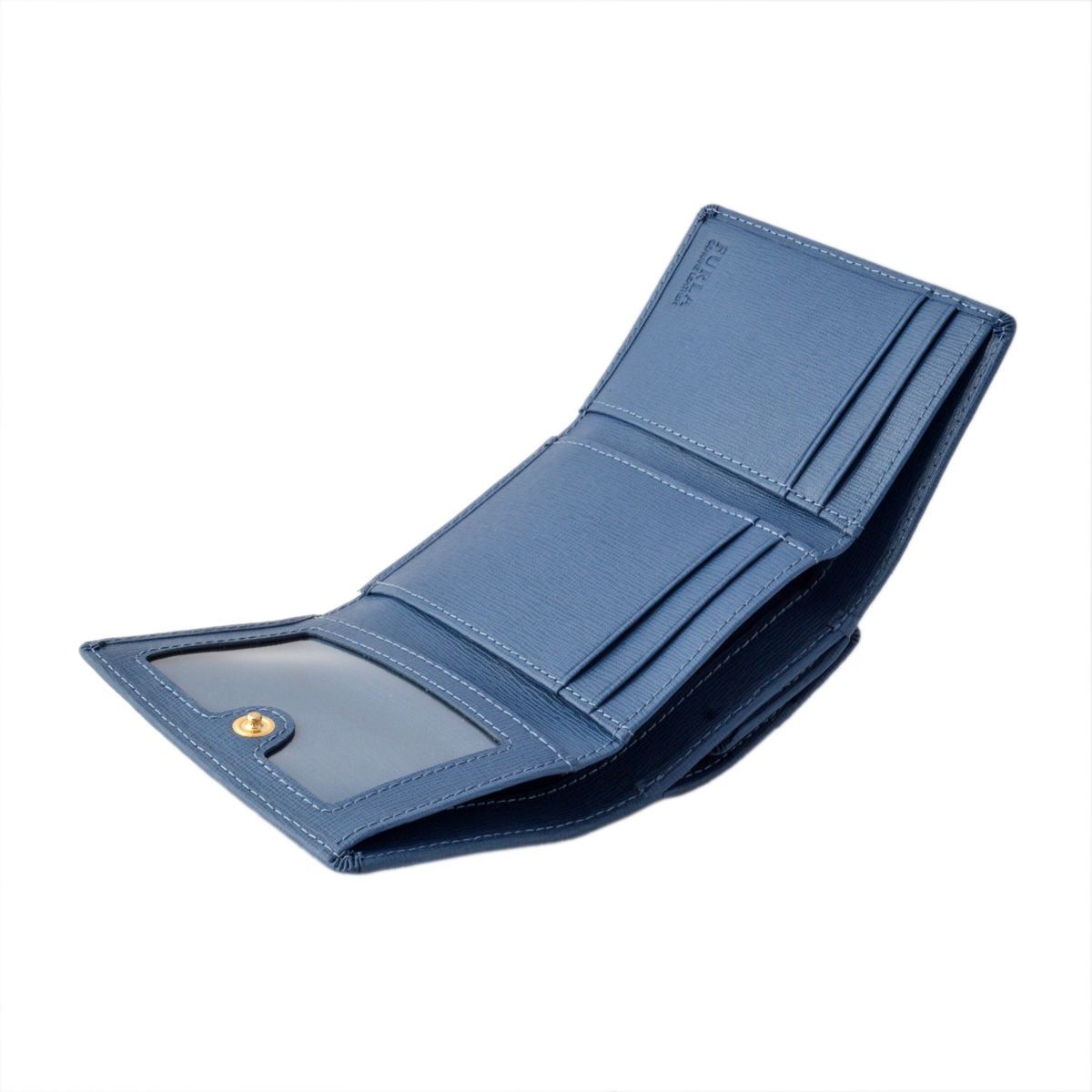 フルラ FURLA 828048 PN75 B30 BLU COBALTO バビロン パスケース付 三つ折り ミニ財布 BABYLON S TRIFOLD