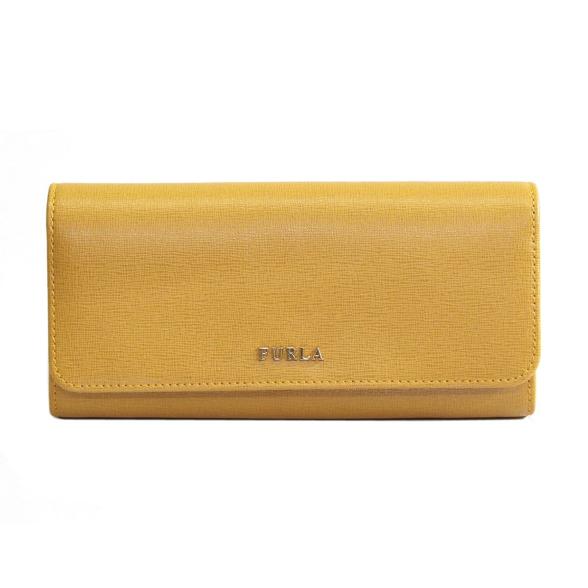 フルラ FURLA 850690 PN84 B30 ZAFFERANO 二つ折り長財布 フラップ ウォレット BABYLON XL