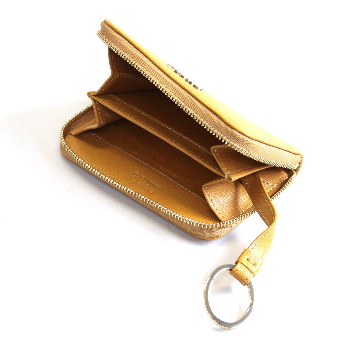 フルラ FURLA 852684 RI09 B30 ZAFFERANO バビロン キーリング付 コインケース BABYLON KEYCASE ZIP AROUND