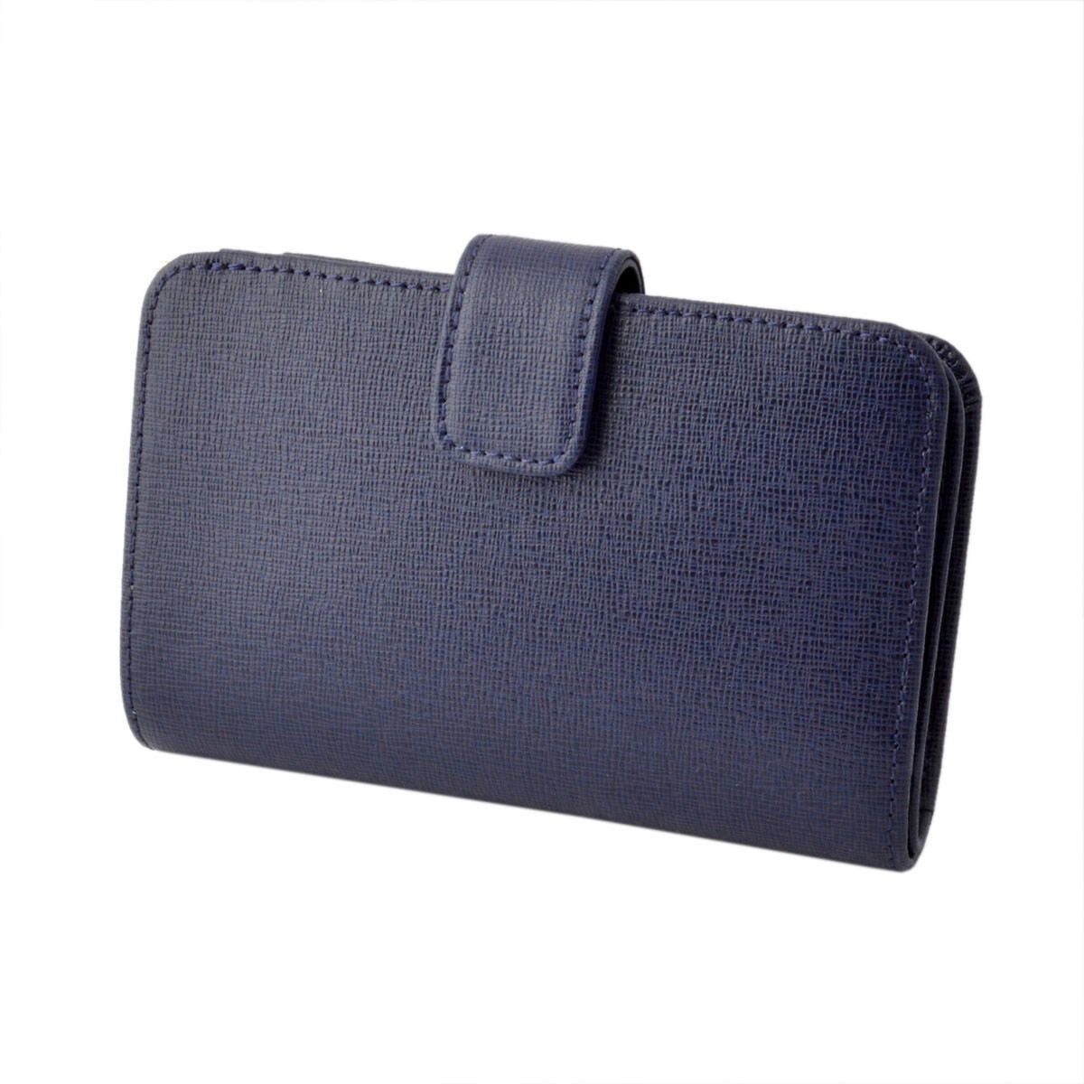 フルラ FURLA 850774 PN12 B30 NAVY バビロン バイフォールド ジップウォレット BABYLON M ZIP AROUND