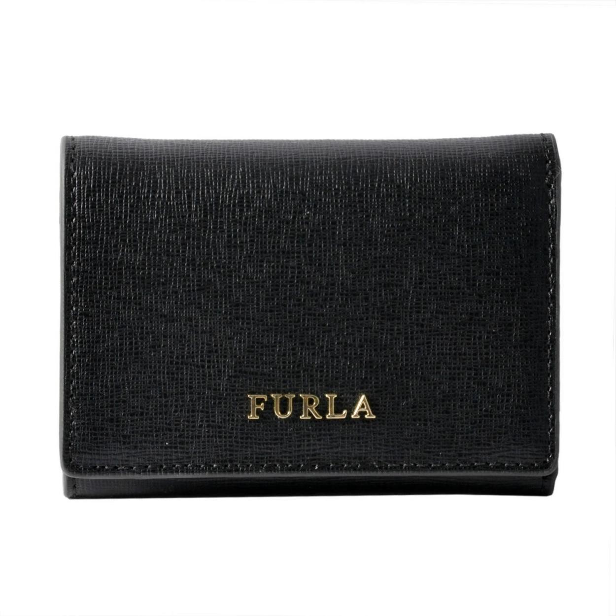 フルラ FURLA 894700 ONYX PR83 B30 バビロン パスケース付 三つ折り ミニ 財布  BABYLON S TRIFOLD