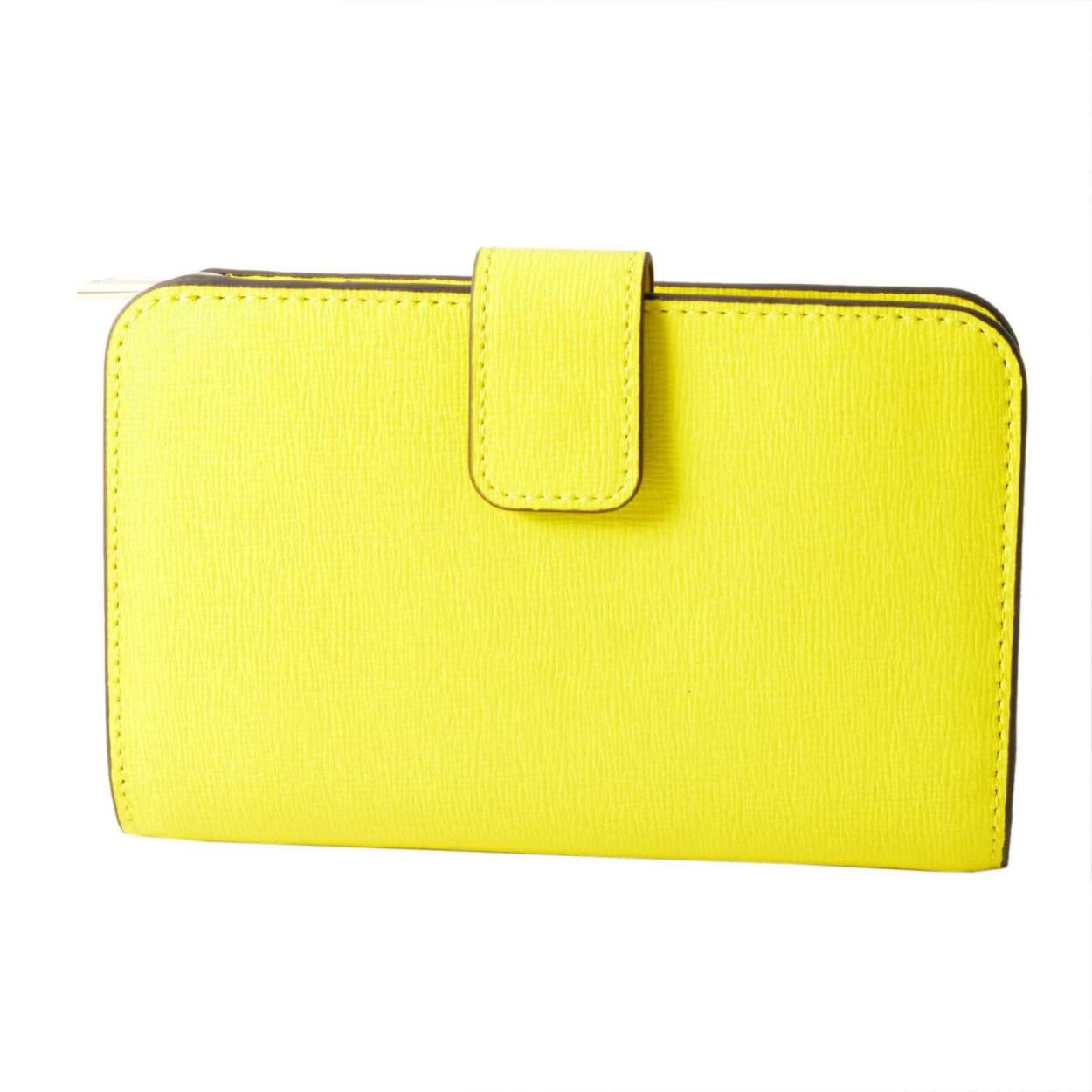 フルラ FURLA 903642 GIALLO PR85 B30 バビロン L字ファスナー小銭入れ付 二つ折り 財布  BABYLON M ZIP AROUND
