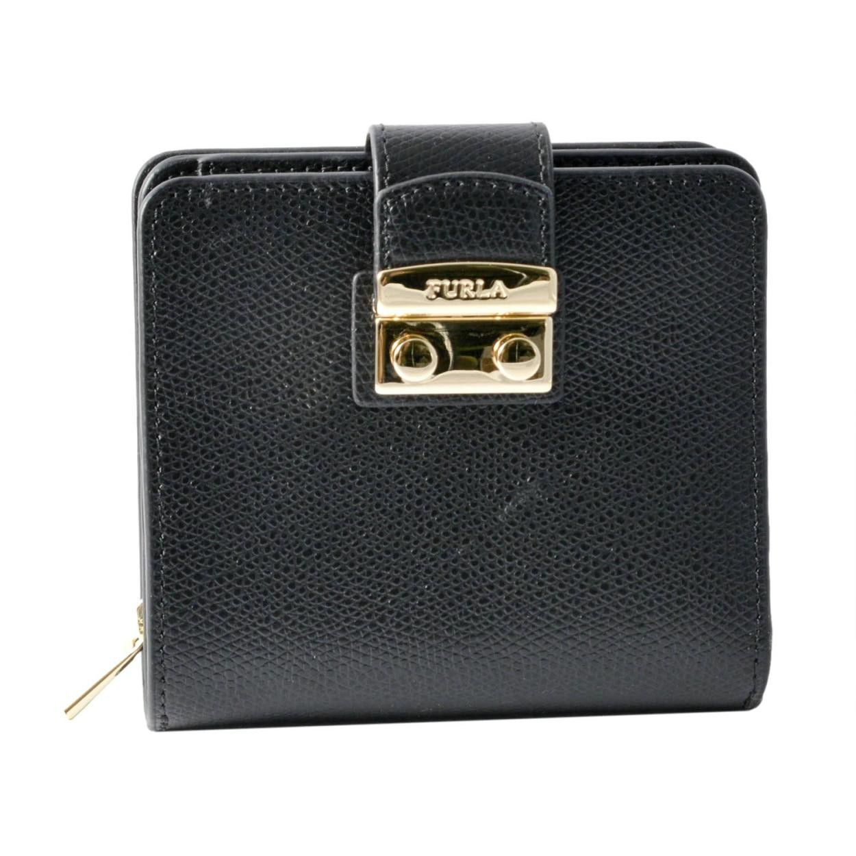 フルラ FURLA 904641 ONYX PR96 ARE メトロポリス 二つ折り 財布 METROPOLIS S BIFOLD