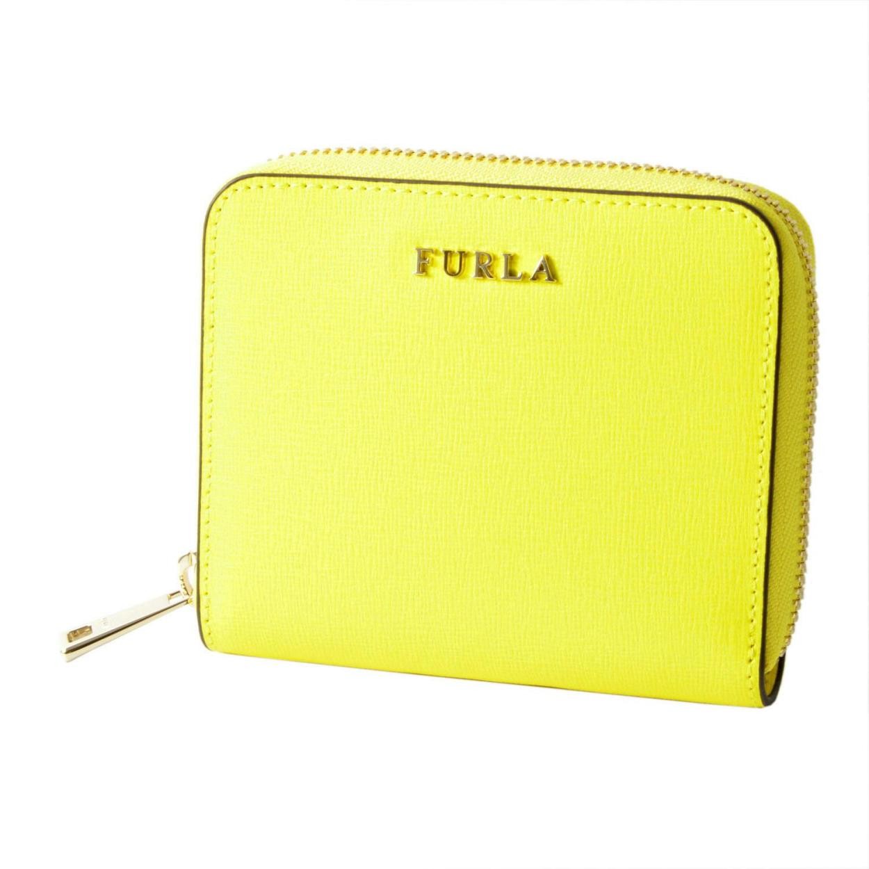 フルラ FURLA 903627 GIALLO PR84 B30 バビロン ラウンドファスナー ミニ財布 BABYLON S ZIP AROUND