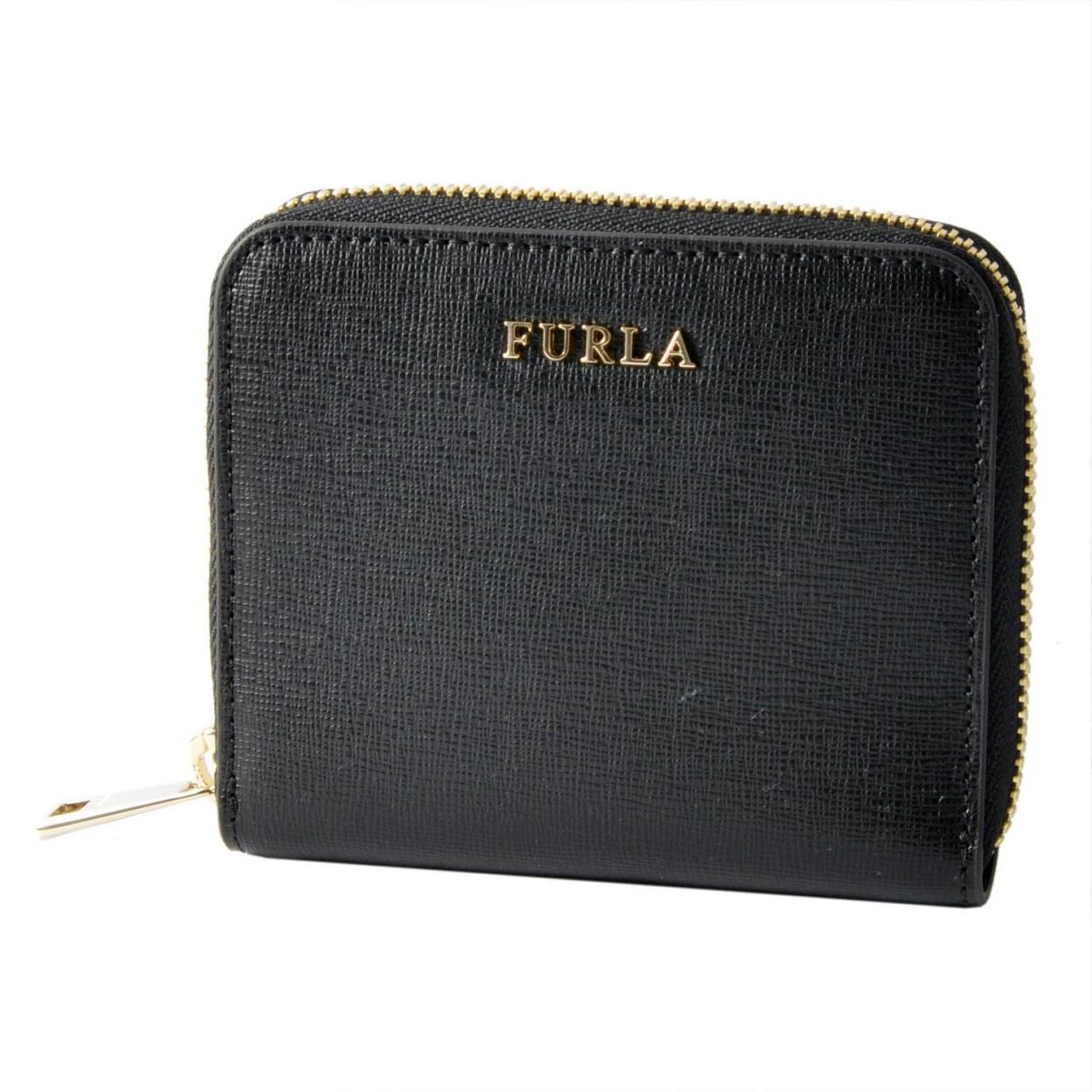 フルラ FURLA 907856 ONYX PR84 B30 バビロン ラウンドファスナー ミニ財布 BABYLON S ZIP AROUND