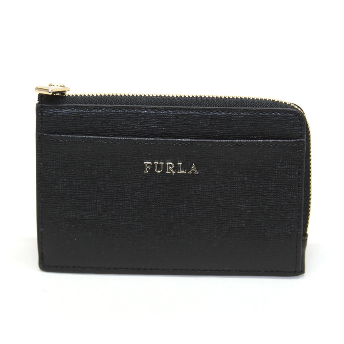 フルラ FURLA 907847 ONYX  PR75 B30 バビロン L字ファスナー小銭入れ付 カードケース コインケース BABYLON M CREDIT CARD CASE