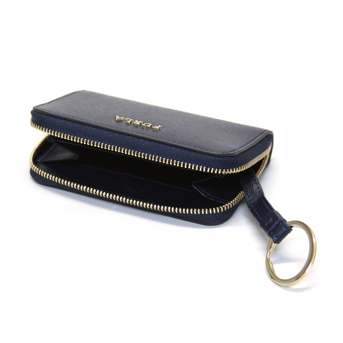フルラ FURLA 920992 BLU RM75 B30 バビロン キーリング付 コインケース BABYLON KEYCASE ZIP AROUND