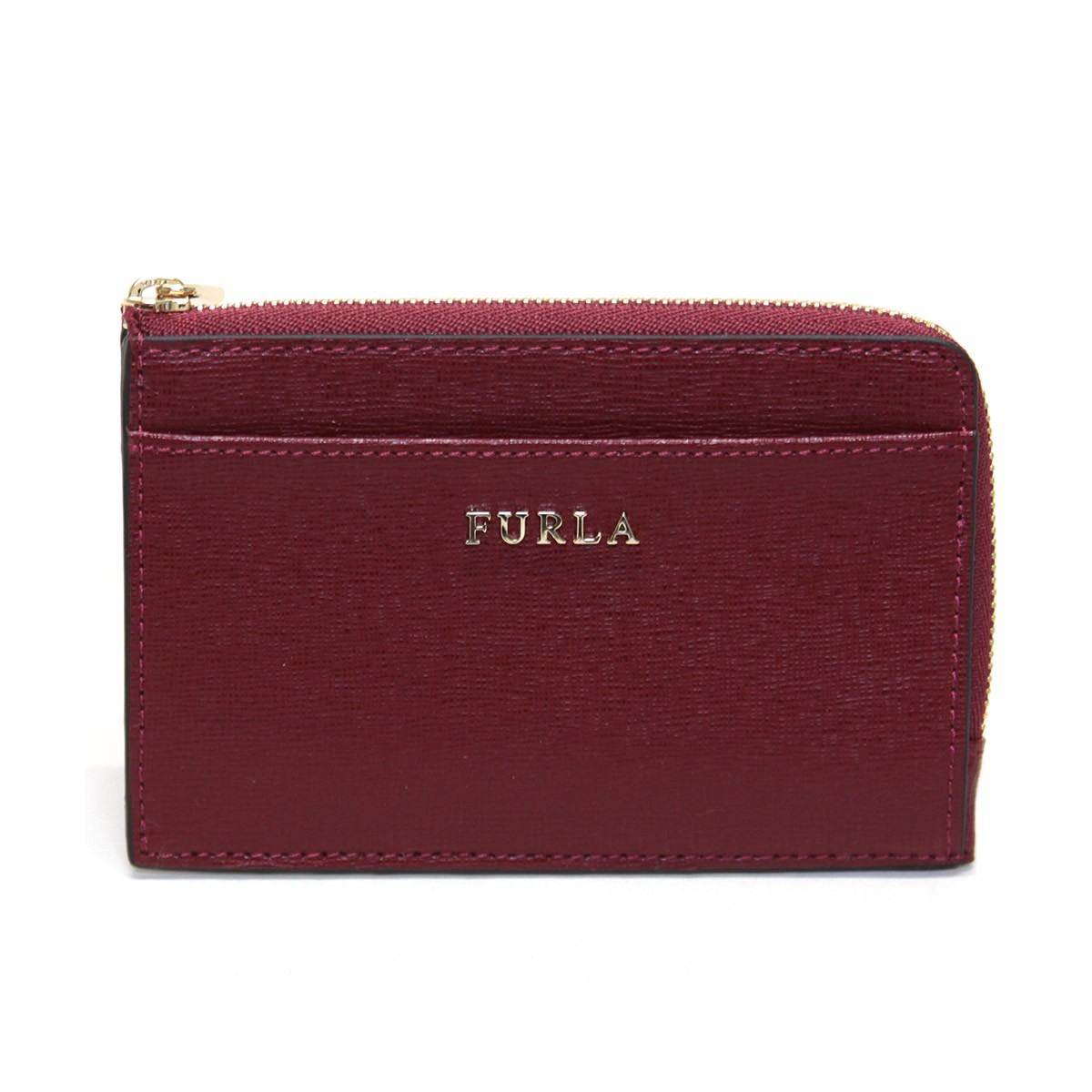 フルラ FURLA 922566 CILIEGIA PR75 B30 バビロン L字ファスナー小銭入れ付 カードケース コインケース BABYLON M CREDIT CARD CASE
