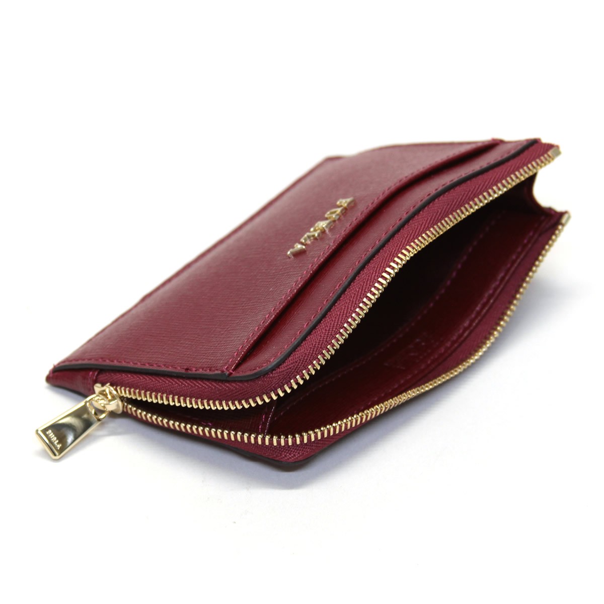 フルラ FURLA 922566 CILIEGIA PR75 B30 バビロン L字ファスナー小銭入れ付 カードケース コインケース BABYLON M CREDIT CARD CASE