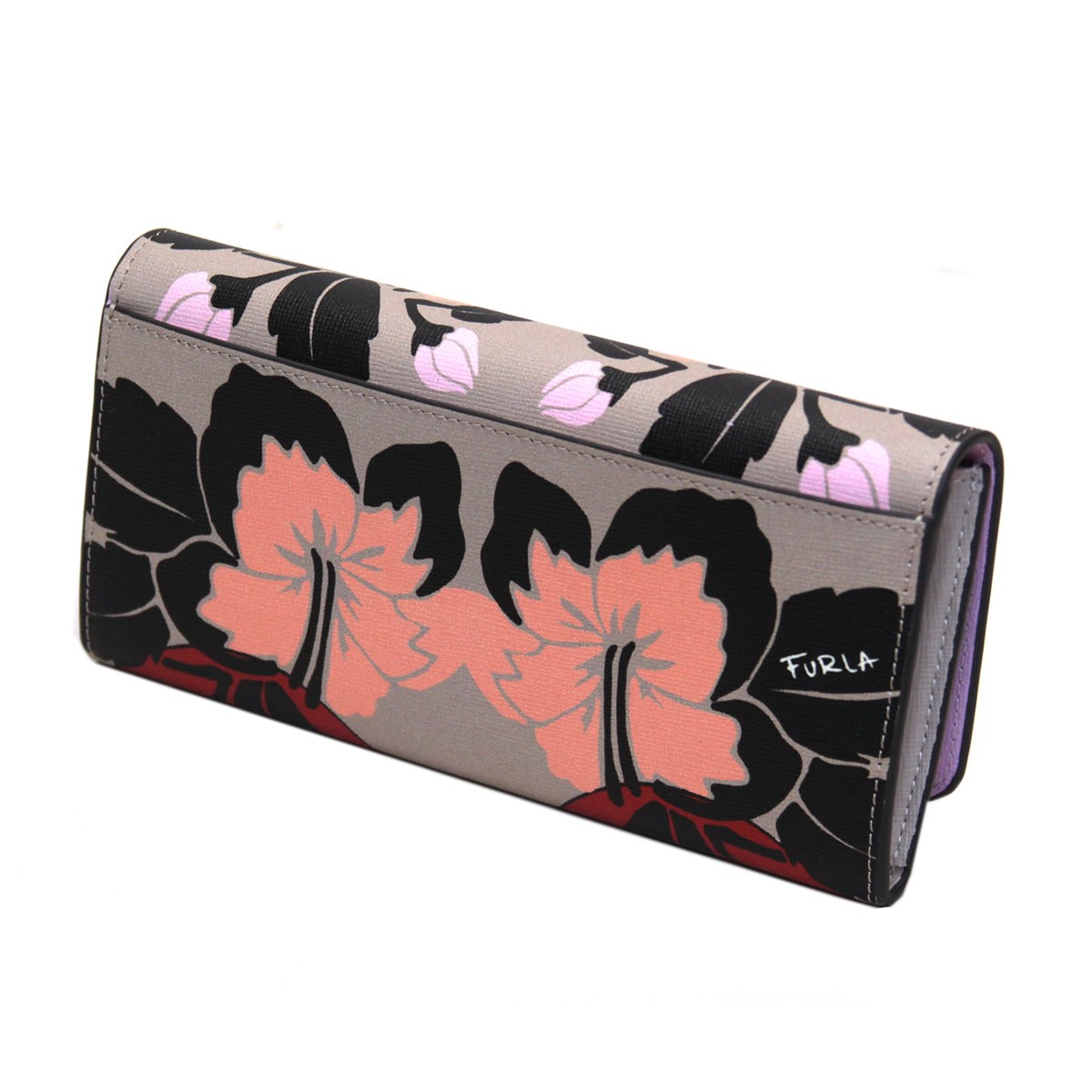 フルラ FURLA 922736 TONI MERCURIO PU43 B29 バビロン アニマルプリント 二つ折り長財布 BABYLON XL BIFOLD FOX