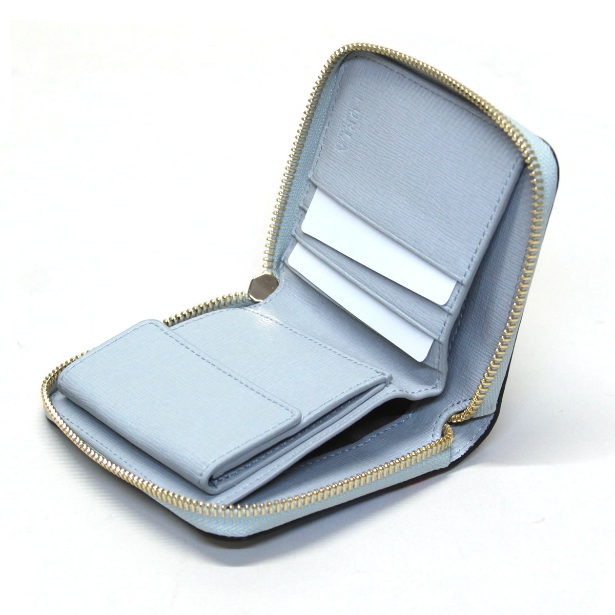 フルラ FURLA 928839 TONI CIELO PR84 B25 バビロン アニマルプリント ラウンドファスナー ミニ財布 BABYLON S ZIP AROUND ARUBA