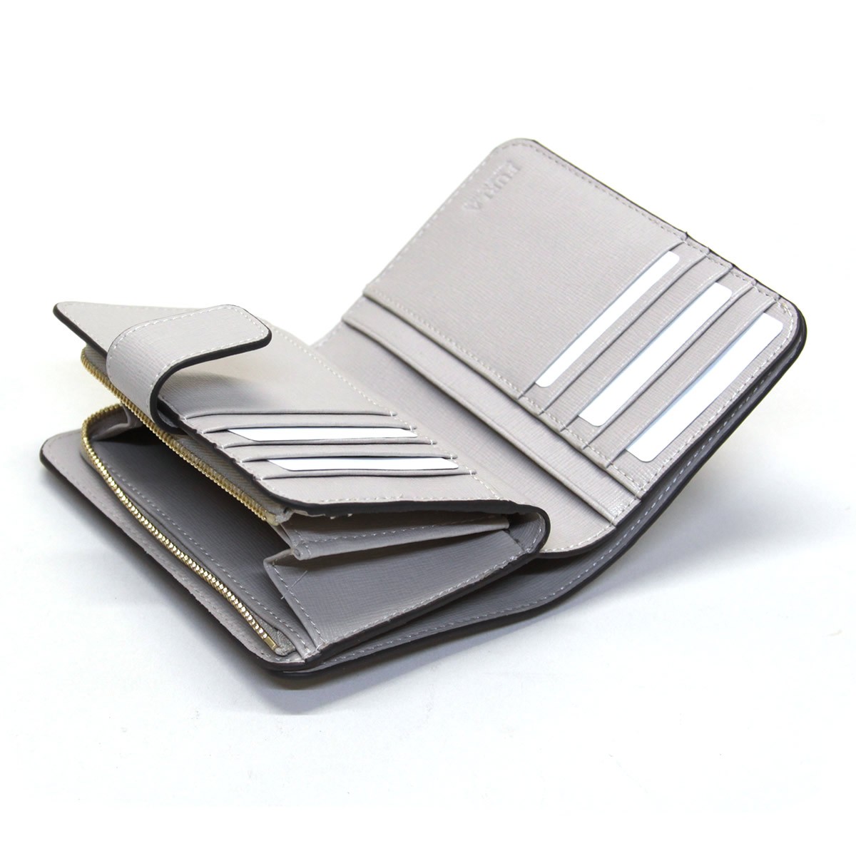 フルラ FURLA 929015 VANIGLIA PR85 B30 バビロン L字ファスナー小銭入れ付 二つ折り 財布  BABYLON M ZIP AROUND