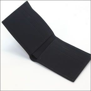 グッチ ラバーグッチシマ ウェブループ付 二つ折り財布 小銭入れ無し ブルー 225826 AF66N 8497