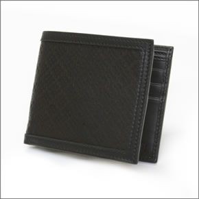 グッチ ディアマンテレザー 二つ折り財布 小銭入れ無し ブラック　≪2014SS≫ 225826 AP06N 1000