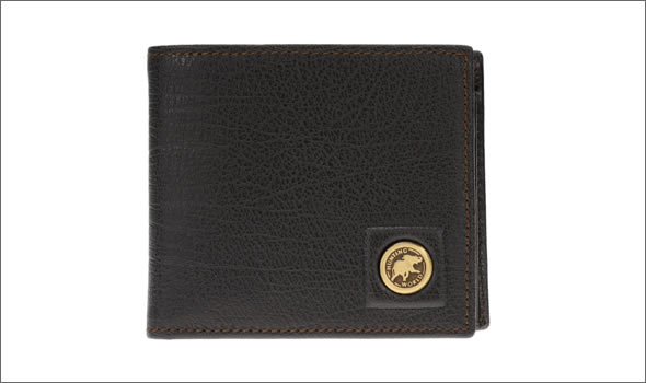 ハンティングワールド TAHOE タホー 小銭入れ付 二つ折り財布 ブラウン 575-2-233 BRW