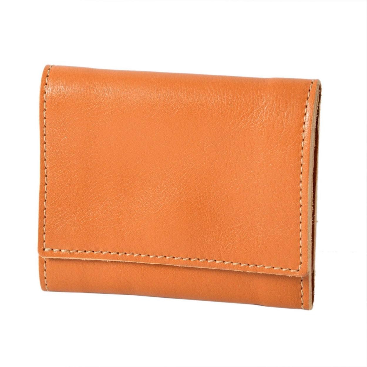 イルビゾンテ IL BISONTE C0940 P 145 Caramel 三つ折り 財布 コンパクトウォレット WALLET