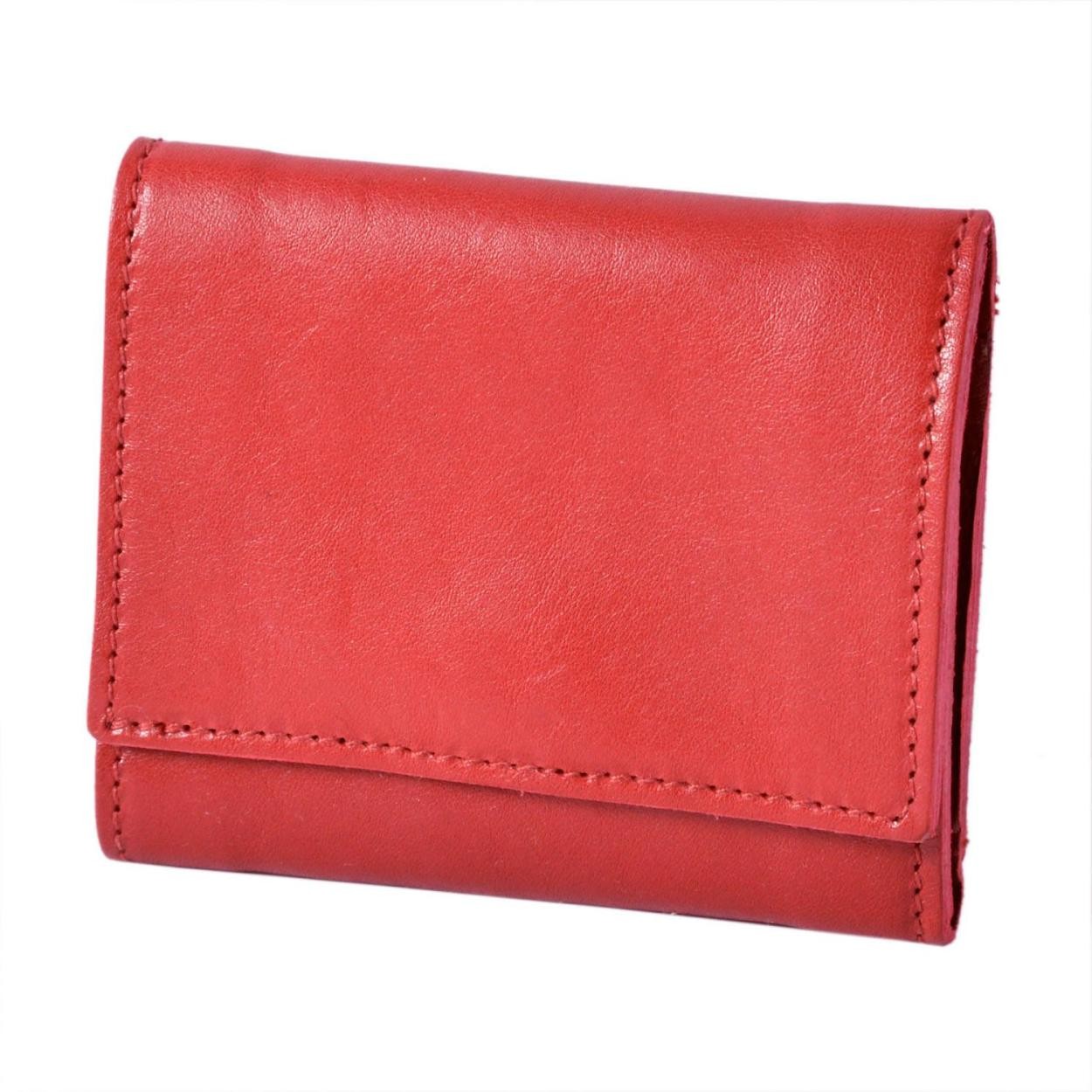 イルビゾンテ IL BISONTE C0940 P 245 Rosso 三つ折り 財布 コンパクトウォレット WALLET