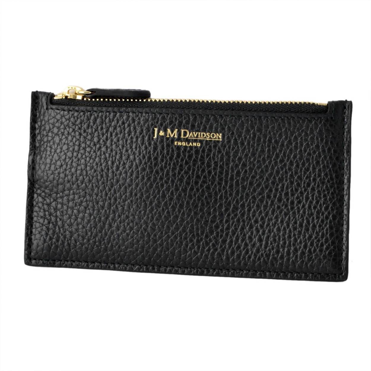 ジェイアンドエムデヴィッドソン J&M DAVIDSON  10122 7266 9990 BLACK キーリング付 キーポーチ 小物入れ KEY POUCH