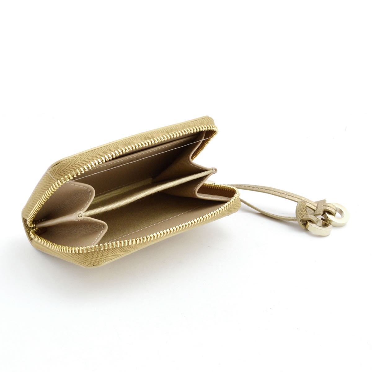 ジミーチュウ JIMMY CHOO NELLIE/GTR 161 GOLD/GOLD スタースタッズ ラウンドファスナー小銭入れ コインケース